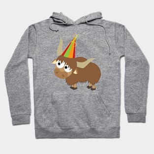 Cute Party Yak Hoodie